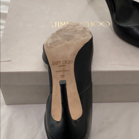 Black Jimmy Choo Pumps - Picture 3 of 3